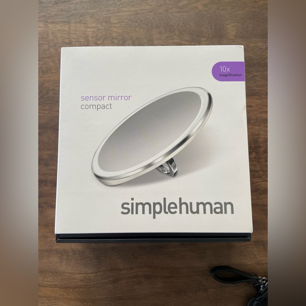 Simplehuman Compact Sensor Mirror In Silver With … - image 1